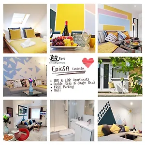 Epicsa - Family & Corporate Mews With Free Parking Apartment
